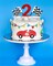 Elegant White Melamine Pedestal Cake Stand – 11.5" Wide, 8" Tall | Perfect for Parties, Cakes & Smash Cakes